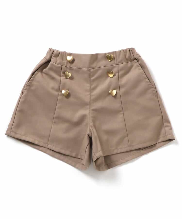 日本童裝 apres les cours 心型口袋短褲 80-140cm 女童款 秋季 PANTS