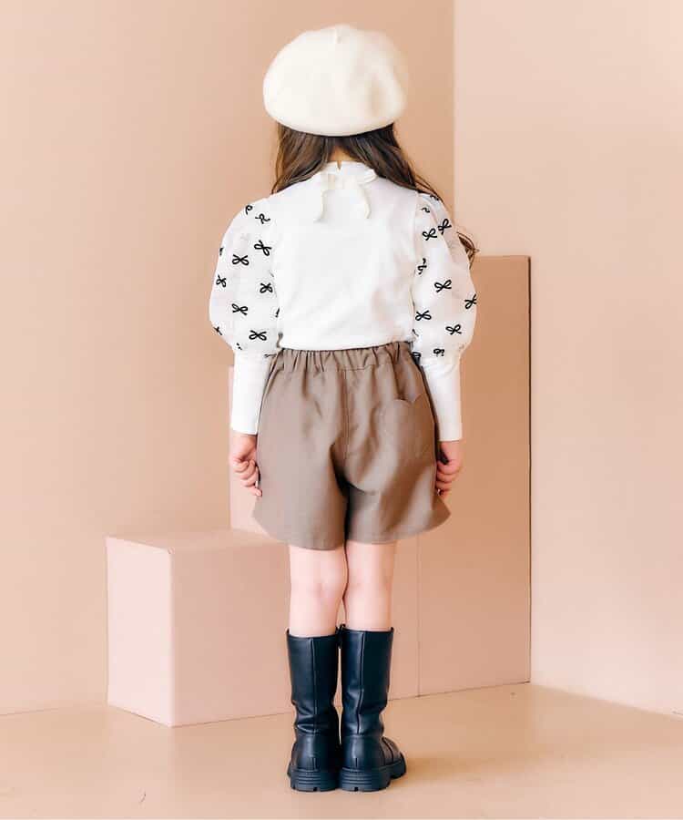 日本童裝 apres les cours 心型口袋短褲 80-140cm 女童款 秋季 PANTS