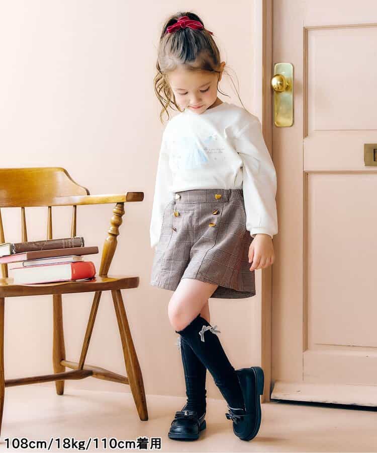 日本童裝 apres les cours 心型口袋短褲 80-140cm 女童款 秋季 PANTS