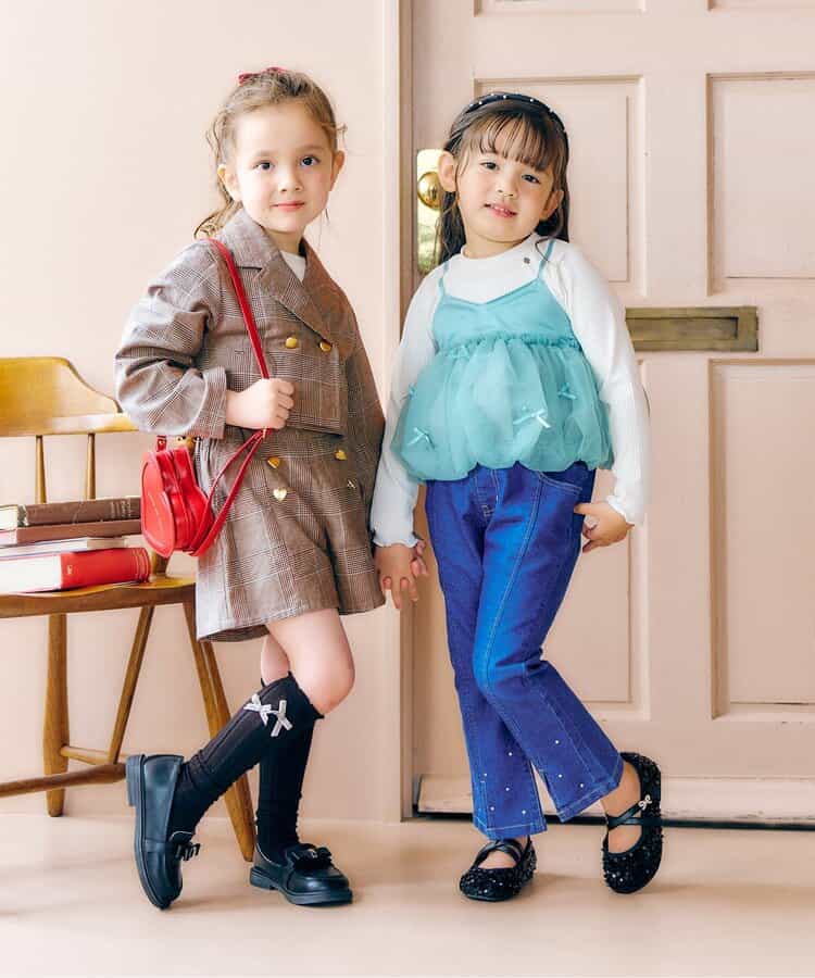 日本童裝 apres les cours 心型口袋短褲 80-140cm 女童款 秋季 PANTS