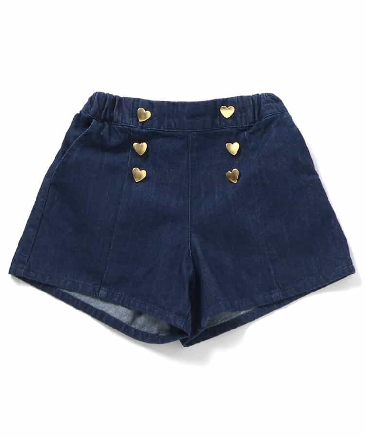 日本童裝 apres les cours 心型口袋短褲 80-140cm 女童款 秋季 PANTS