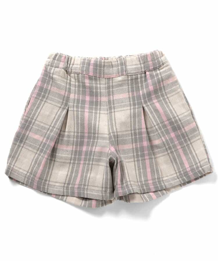 日本童裝 apres les cours 休閒短褲 80-140cm 女童款 秋季 PANTS 聖誕紅/新年紅