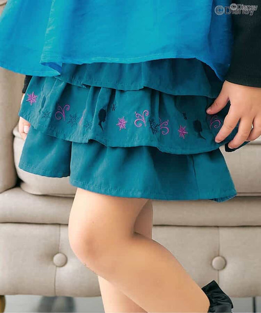 日本童裝 apres les cours x Disney 公主蛋糕層層裙褲 80-130cm 女童款 秋季 PANTS