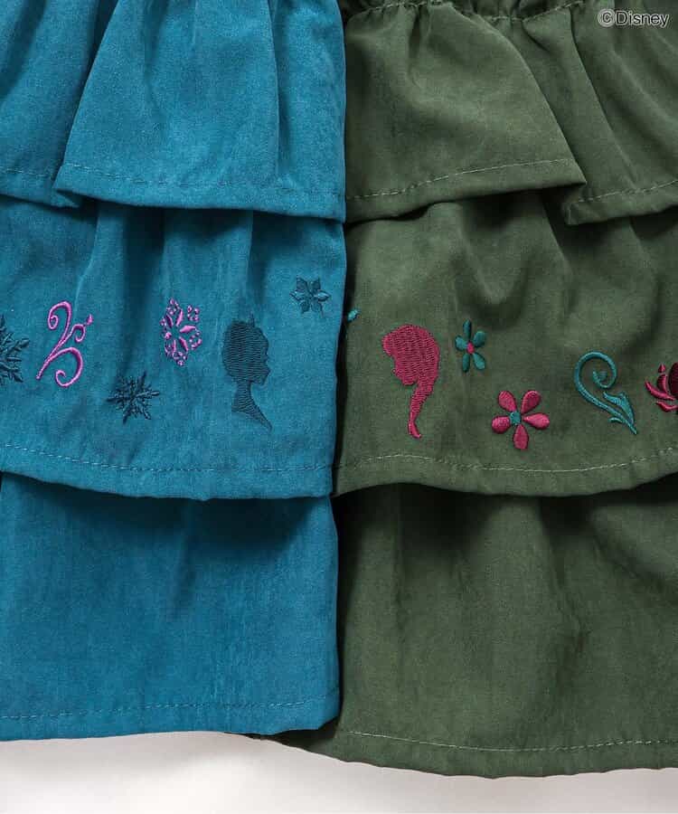 日本童裝 apres les cours x Disney 公主蛋糕層層裙褲 80-130cm 女童款 秋季 PANTS