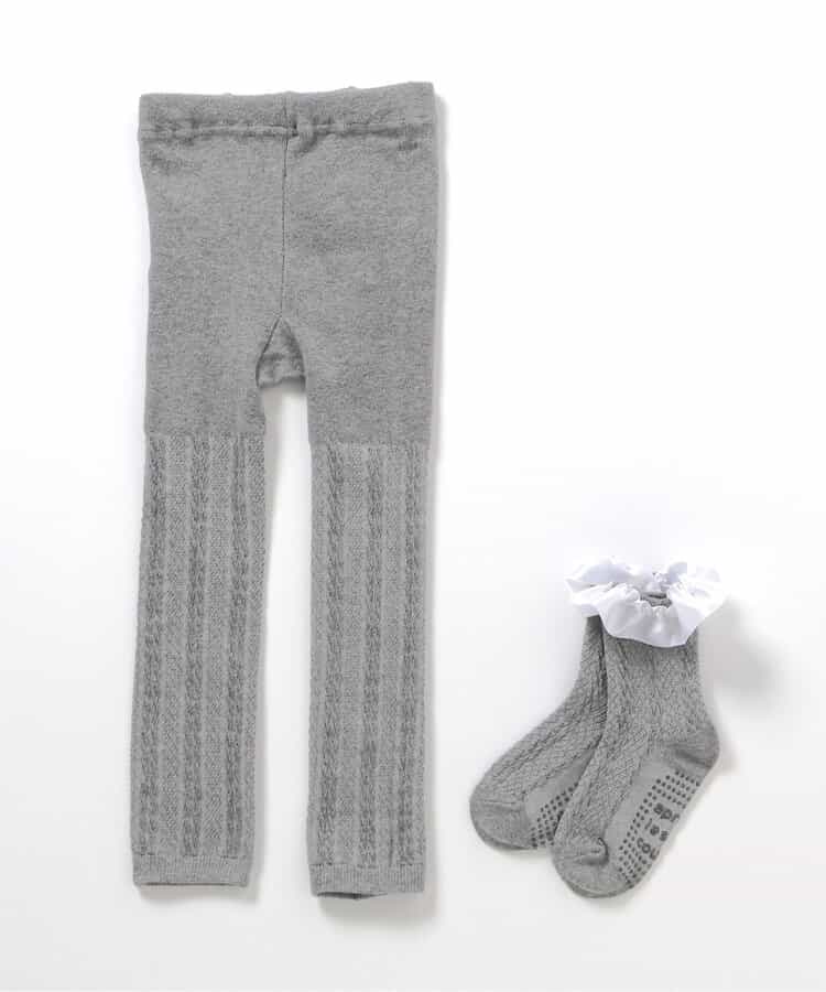 日本童裝 apres les cours 襪褲及襪套裝 80-140cm 女童款 秋季 PANTS