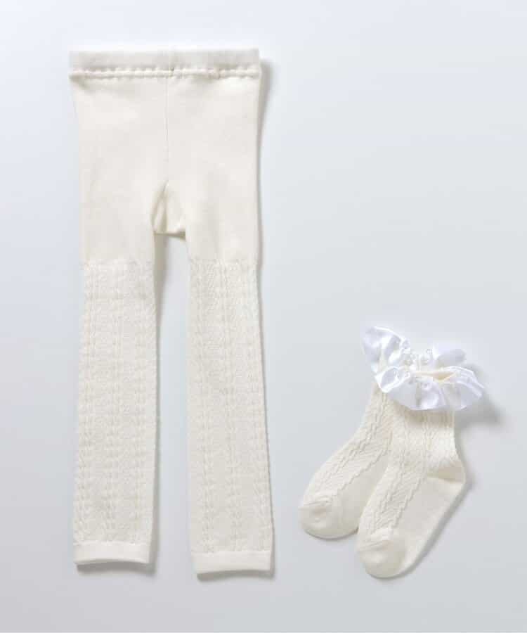 日本童裝 apres les cours 襪褲及襪套裝 80-140cm 女童款 秋季 PANTS