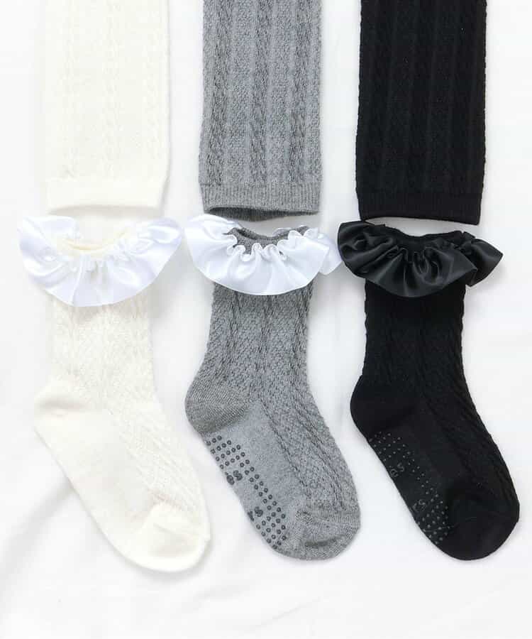 日本童裝 apres les cours 襪褲及襪套裝 80-140cm 女童款 秋季 PANTS