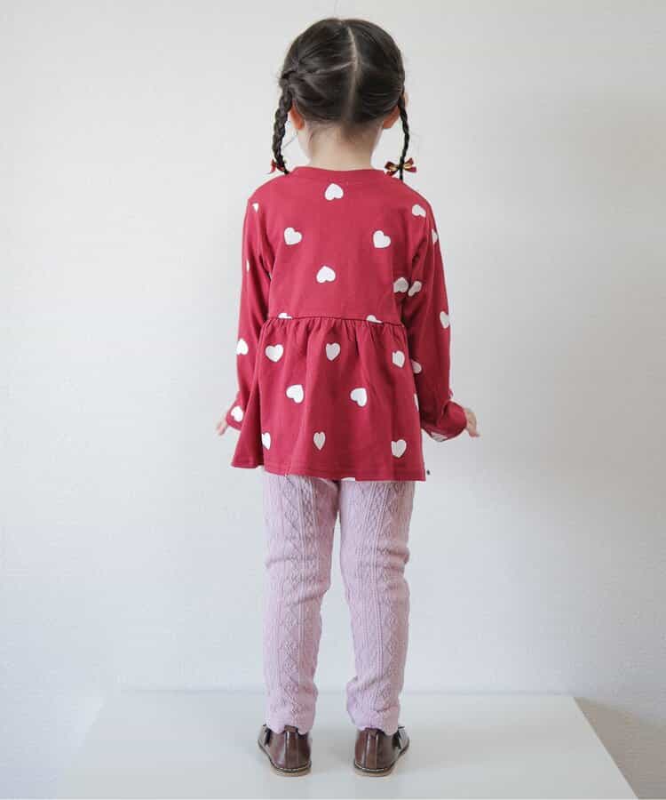 日本童裝 apres les cours 彈力休閒長褲 80-130cm 女童款 秋季 PANTS