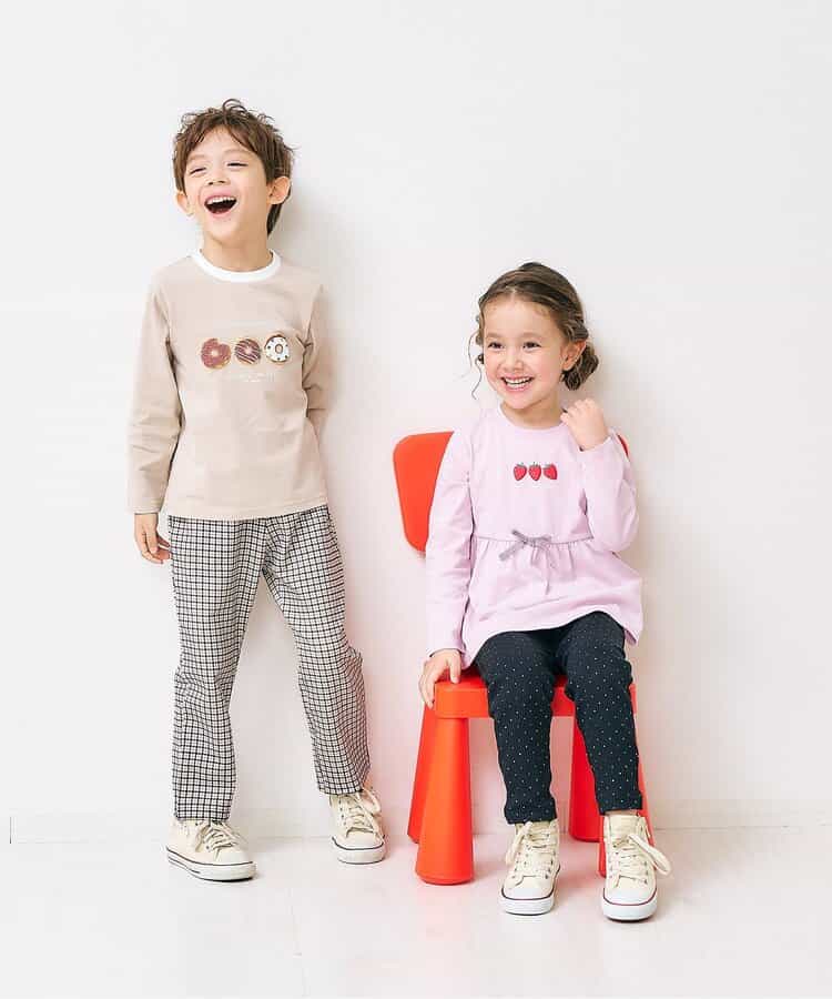 日本童裝 apres les cours 花邊長褲 80-130cm 女童款 秋季 PANTS
