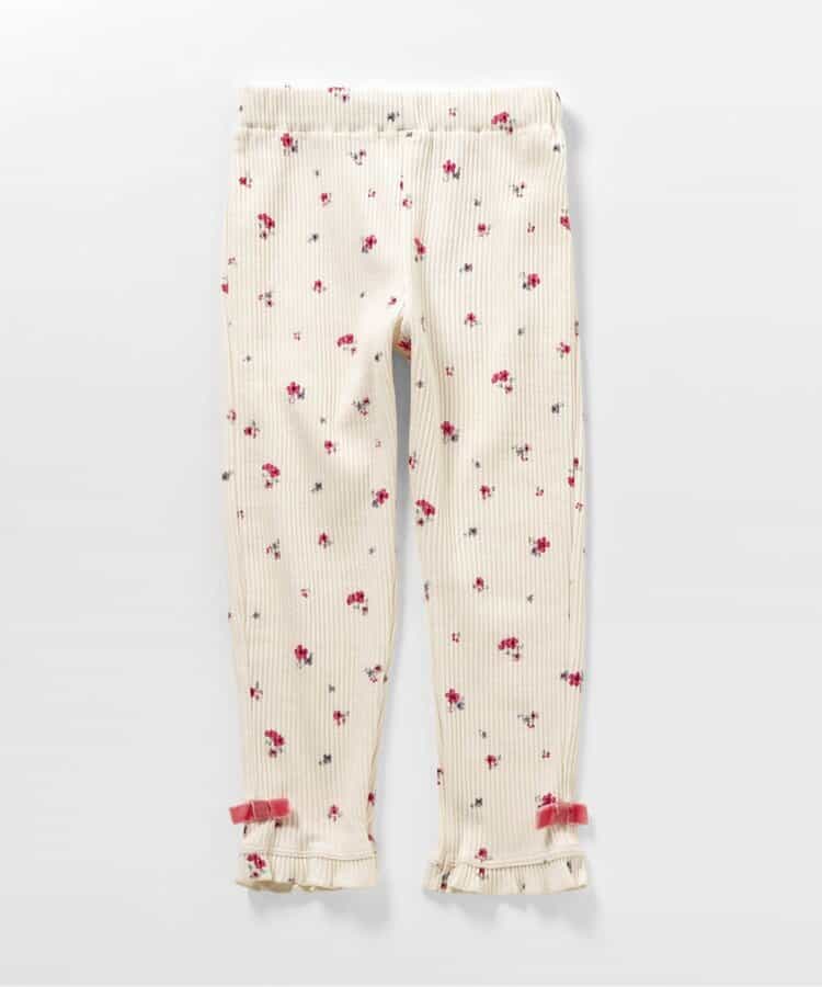 日本童裝 apres les cours 蝴蝶結打底褲 80-130cm 女童款 秋季 PANTS