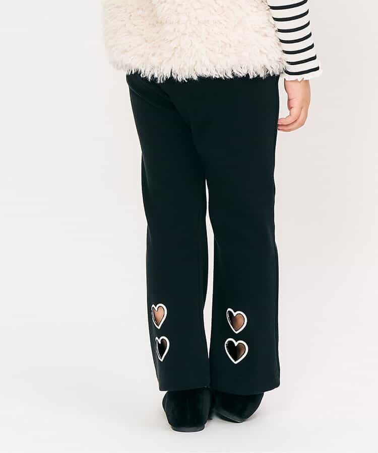 日本童裝 apres les cours 心型褲腳長褲 80-130cm 女童款 秋季 PANTS