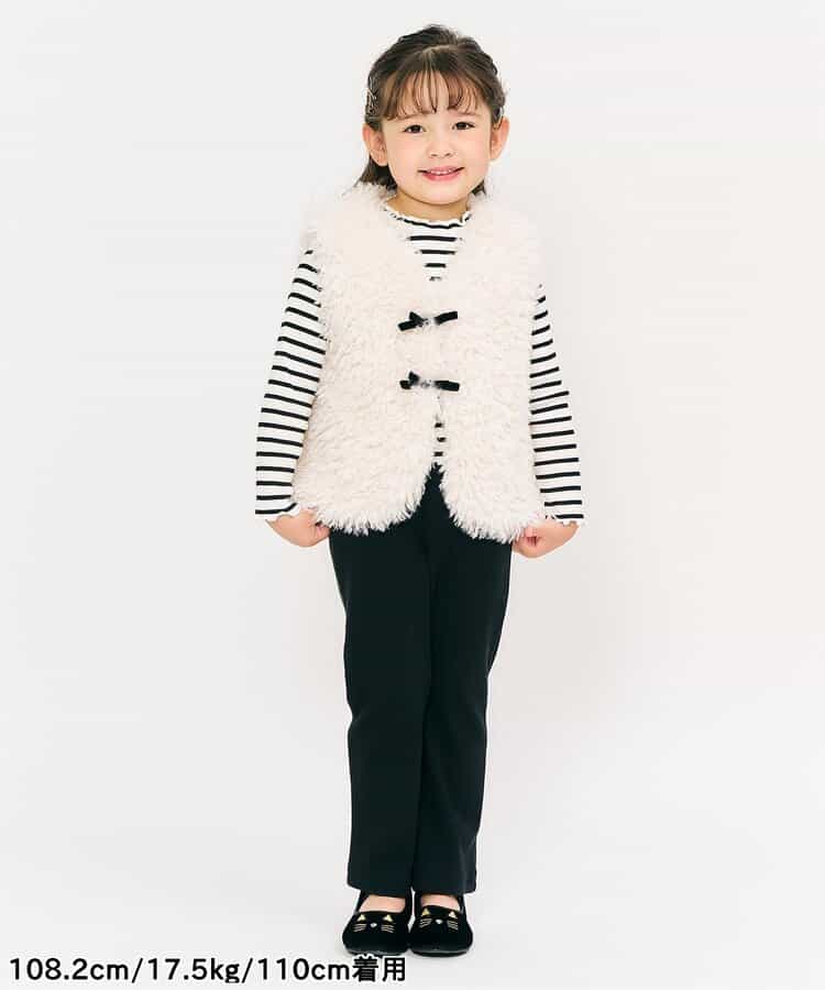 日本童裝 apres les cours 心型褲腳長褲 80-130cm 女童款 秋季 PANTS