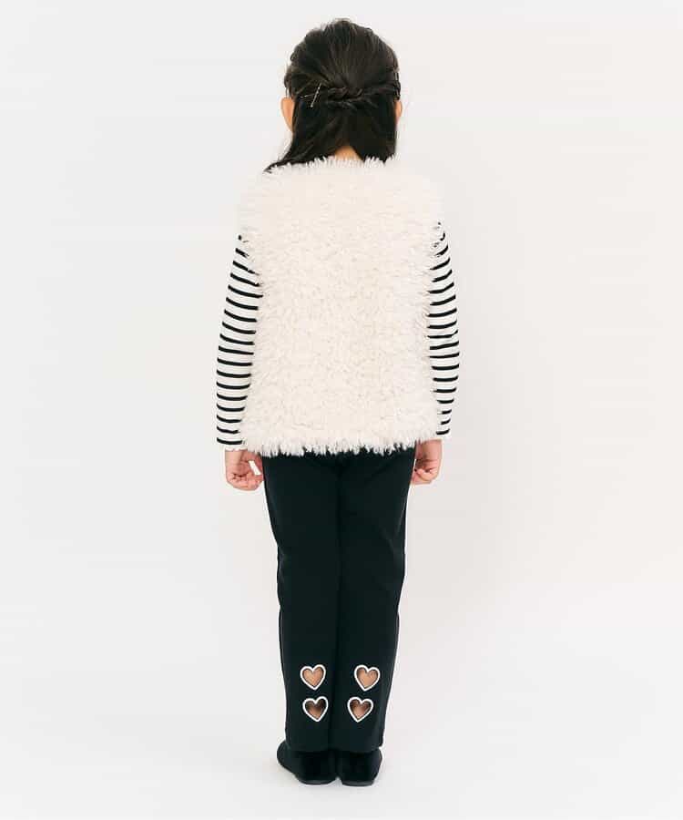 日本童裝 apres les cours 心型褲腳長褲 80-130cm 女童款 秋季 PANTS