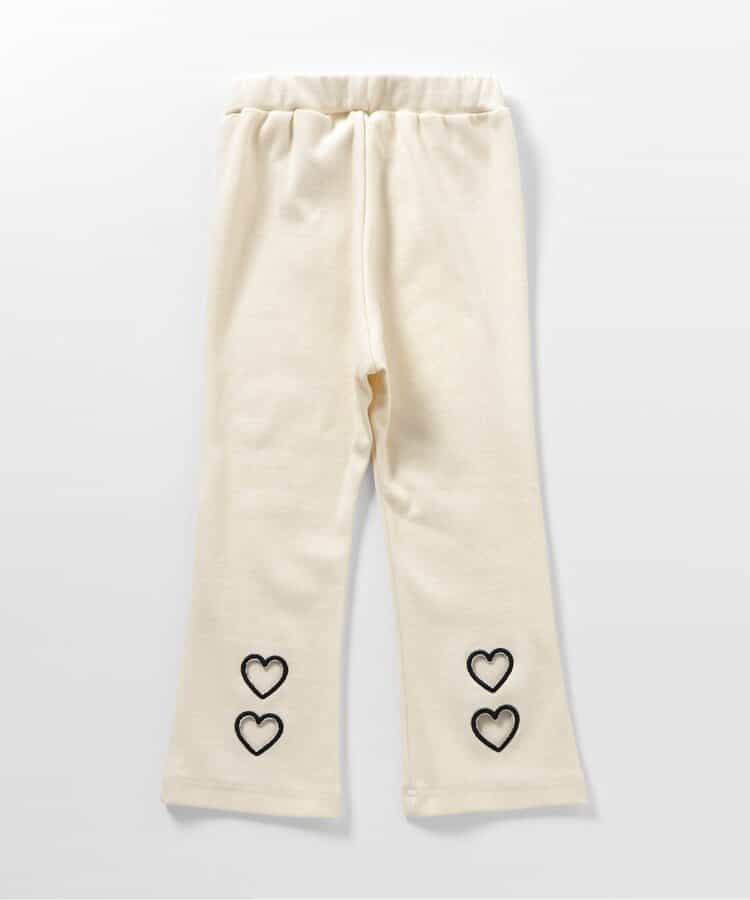 日本童裝 apres les cours 心型褲腳長褲 80-130cm 女童款 秋季 PANTS