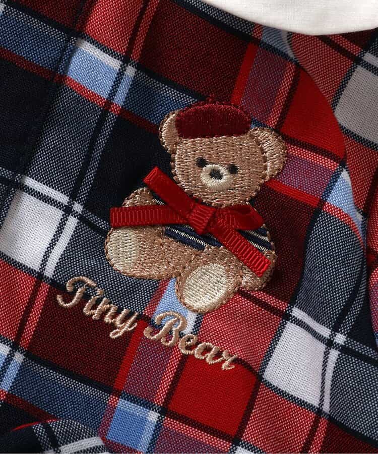 日本童裝 apres les cours x tiny bear 連衣 70-80cm 男童款/女童款 初生嬰兒 秋季 Jumpsuit