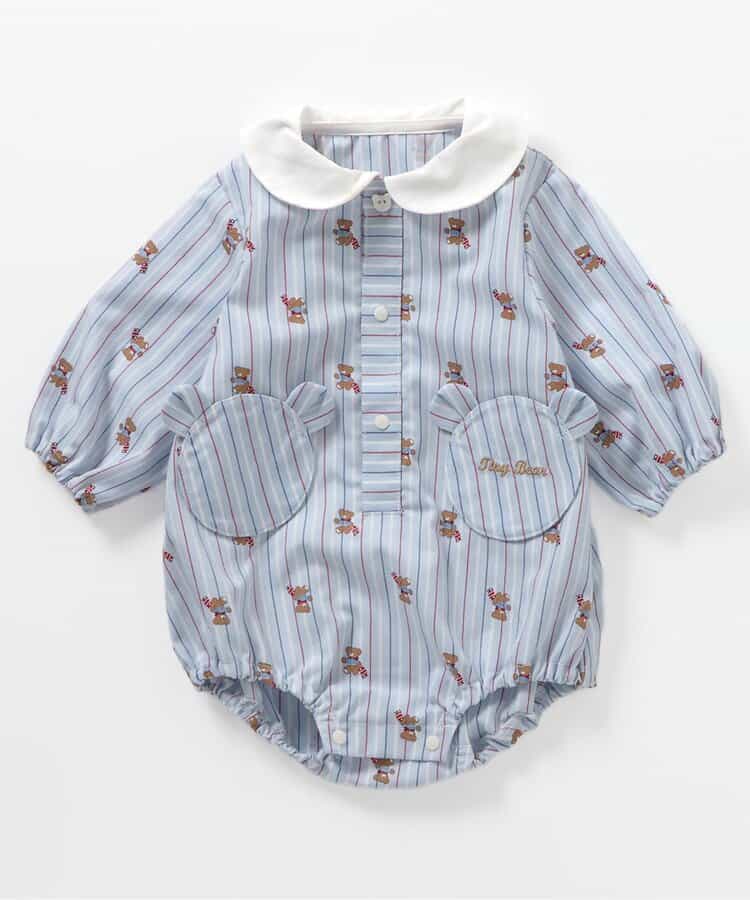 日本童裝 apres les cours x tiny bear 連衣 70-80cm 男童款/女童款 初生嬰兒 秋季 Jumpsuit