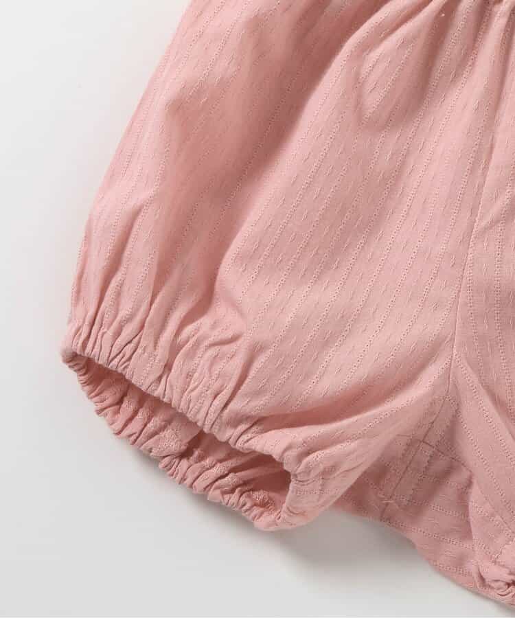 日本童裝 apres les cours 打纜碎花兩件套裝 70-80cm 女童款 秋季 TOPS PANTS