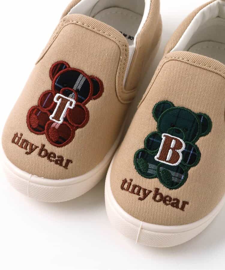 日本直送 apres les cours x tiny bear 休閒布鞋 14-18cm 鞋系列 其他品牌