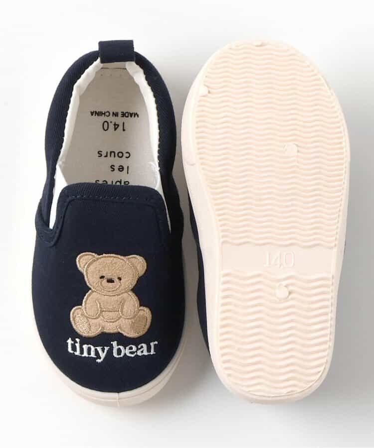 日本直送 apres les cours x tiny bear 休閒布鞋 14-18cm 鞋系列 其他品牌