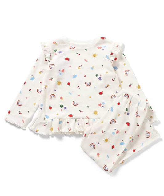 日本童裝 apres les cours 睡衣 80-140cm 女童款 秋季 睡衣系列