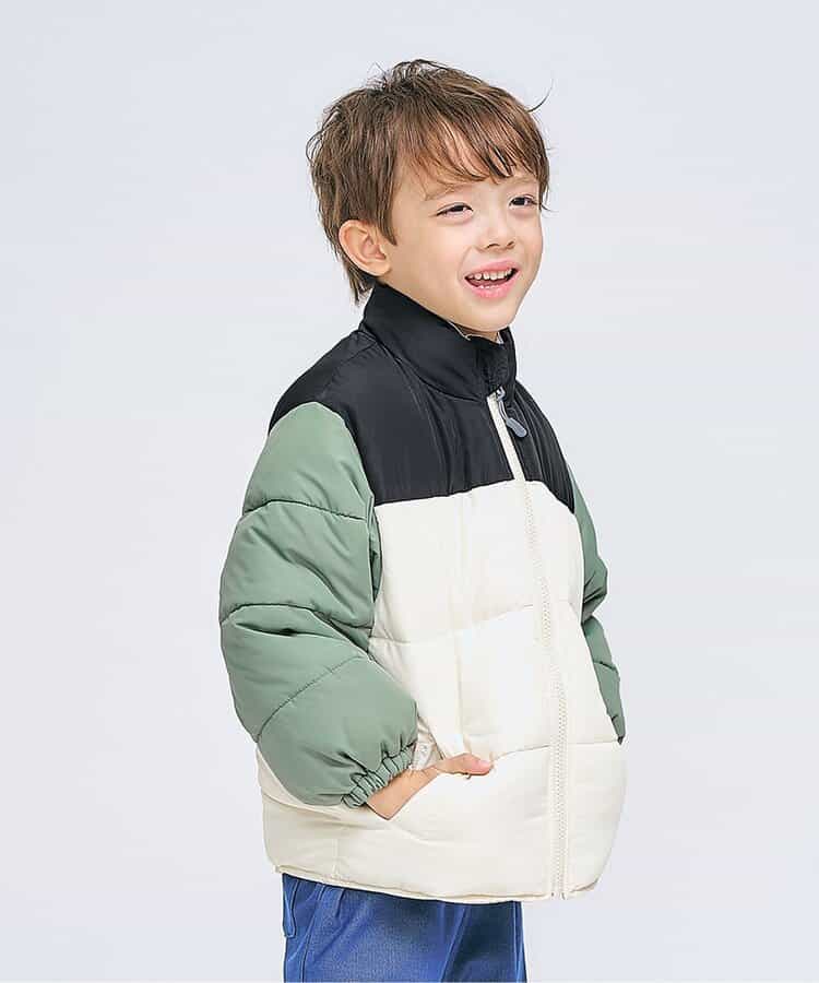 日本童裝 apres les cours 2Way 雙面兩著 夾棉外套 80-140cm 男童款/女童款 秋季 (適合初秋、香港平均溫度、寒冷天氣、溫度低天氣)OUTERWEAR
【日本預售:2025年10月下旬】