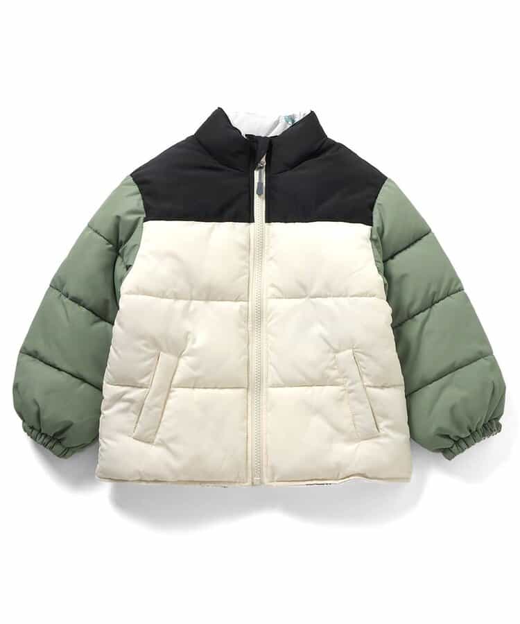 日本童裝 apres les cours 2Way 雙面兩著 夾棉外套 80-140cm 男童款/女童款 秋季 (適合初秋、香港平均溫度、寒冷天氣、溫度低天氣)OUTERWEAR
【日本預售:2025年10月下旬】
