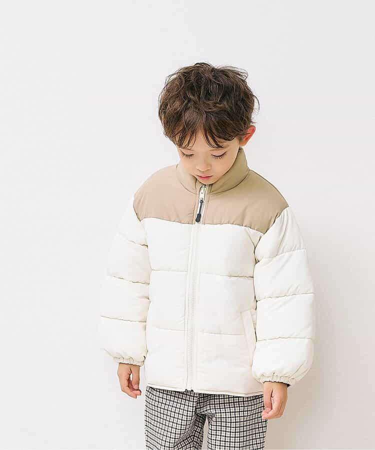 日本童裝 apres les cours 2Way 雙面兩著 夾棉外套 80-140cm 男童款/女童款 秋季 (適合初秋、香港平均溫度、寒冷天氣、溫度低天氣)OUTERWEAR
【日本預售:2025年10月下旬】