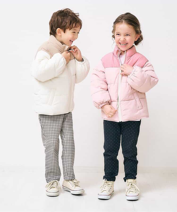 日本童裝 apres les cours 2Way 雙面兩著 夾棉外套 80-140cm 男童款/女童款 秋季 (適合初秋、香港平均溫度、寒冷天氣、溫度低天氣)OUTERWEAR
【日本預售:2025年10月下旬】