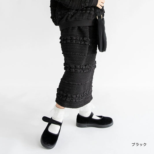日本童裝 Branshes 提花半裙 90-150cm 女童款 冬季 DRESSES/SKIRTS