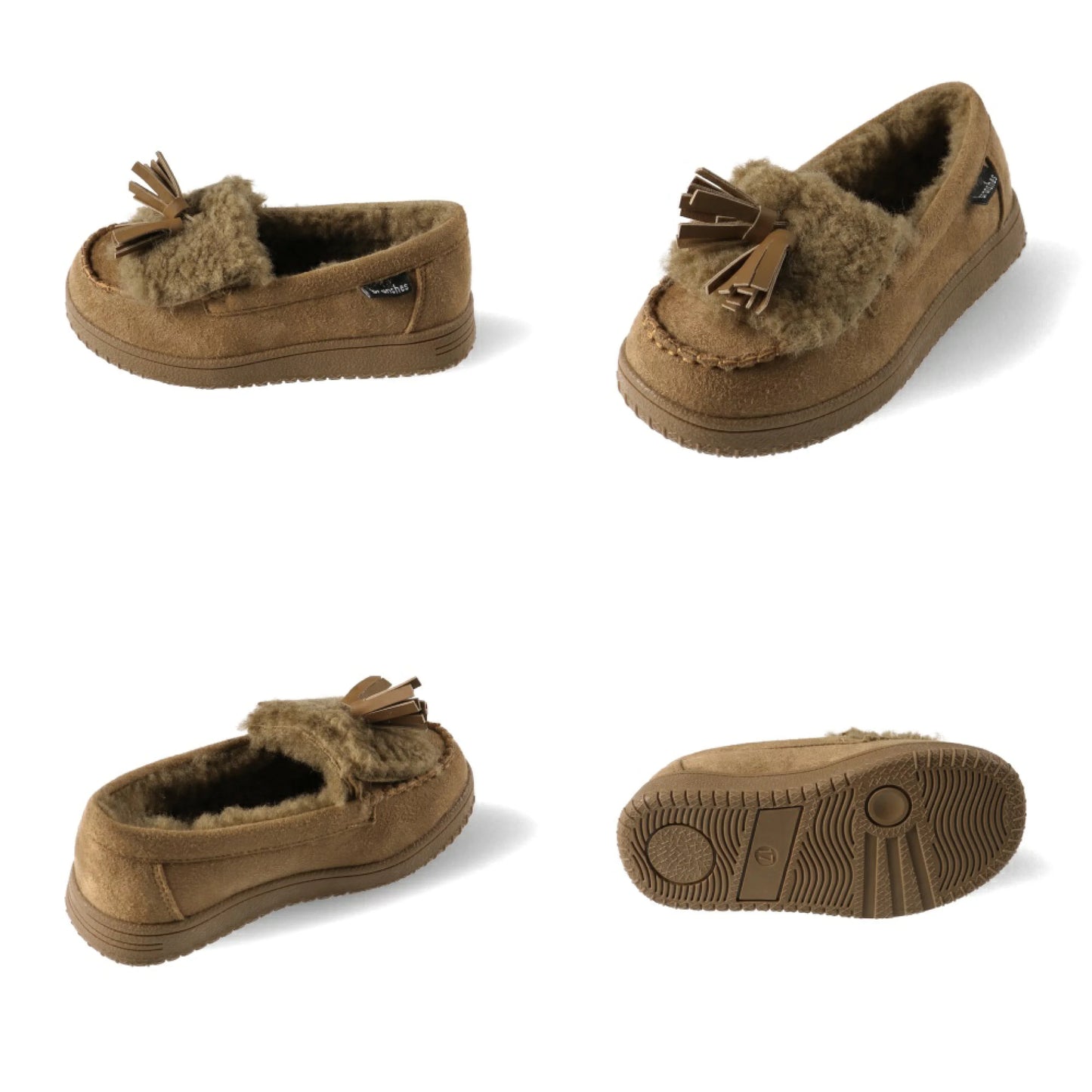 日本直送 Branshes 毛毛鞋 16-21cm 鞋系列 其他品牌