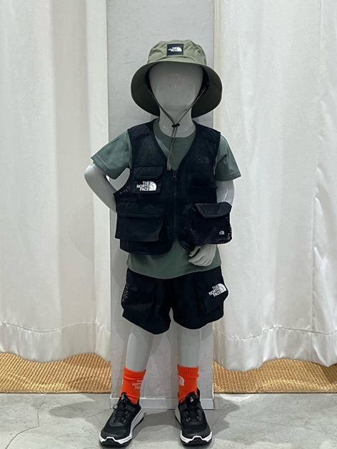 日本童裝 TNF 防水系列 靜電護理 山系探險背心外套 110-150cm 男童款/女童款 夏季 OUTERWEAR