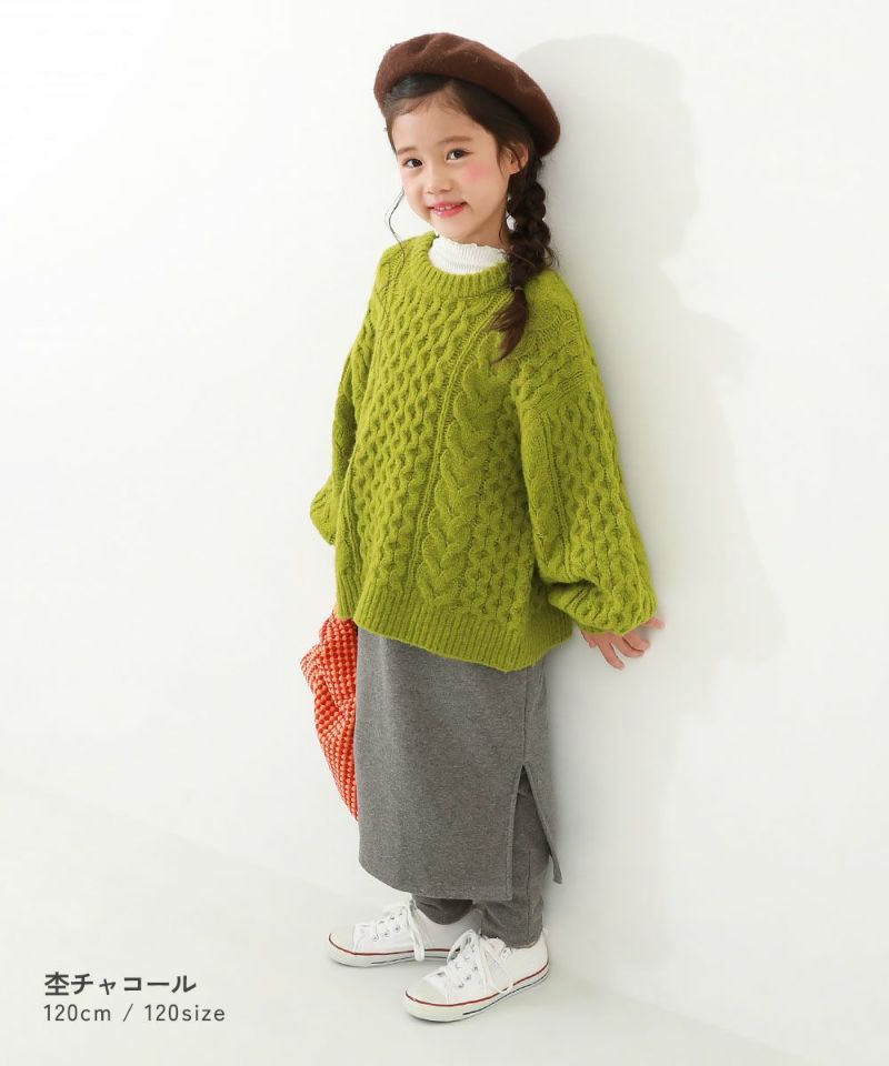 日本童裝 dev!rock 抓毛裙連打底褲 100-160cm 女童款 冬季 SKIRTS PANTS