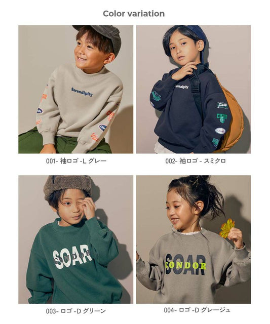 日本童裝 dev!rock 抓毛印花衛衣 90-160cm 男童款/女童款 冬季 TOPS