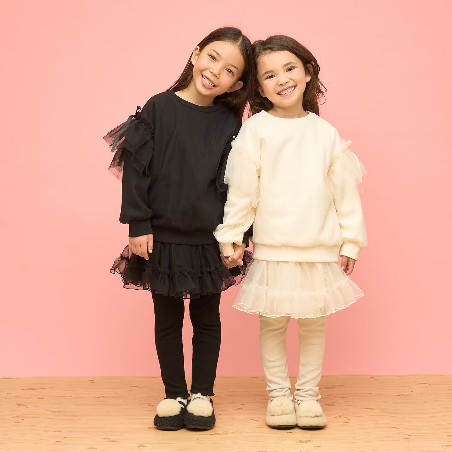 日本童裝 Ly# mine 速乾系列 柔軟薄紗衛衣 100-150cm 女童款 冬季 TOPS