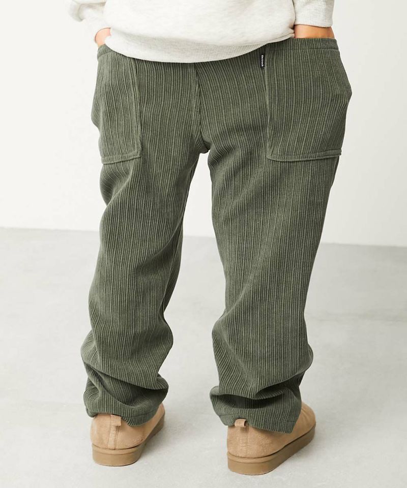 日本童裝 dev!rock 口袋柔軟燈芯絨長褲 100-160cm 男童款/女童款 冬季 PANTS
