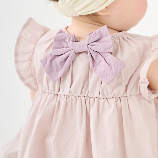 日本童裝 pe#main 士多啤梨刺繡連衣 70-80cm 女童款 初生嬰兒 夏季 Jumpsuit