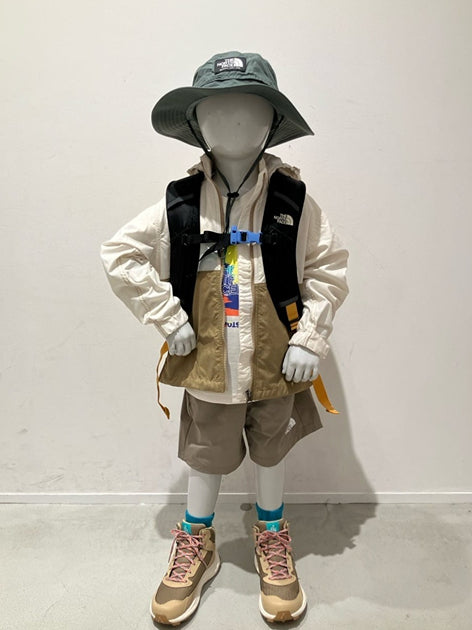 TNF Waterproof Series Kids' Windbreaker (100-120cm) for Boys and Girls Summer Outerwear