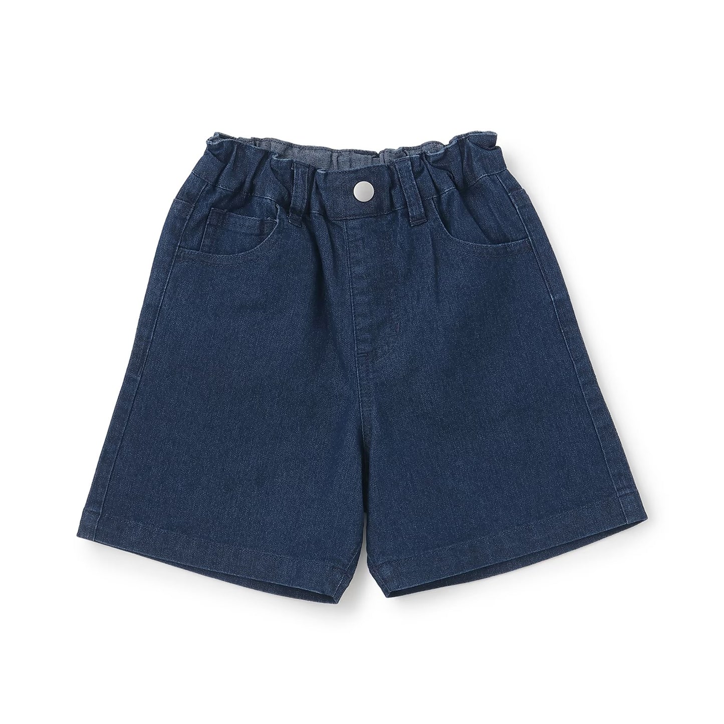 日本童裝 pe#main 寬鬆牛仔短褲 90-130cm 女童款 夏季 PANTS