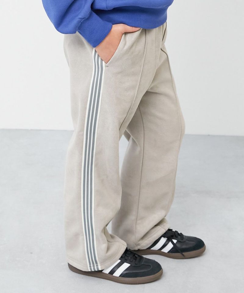 日本童裝 dev!rock 仿麂皮彈性抓毛運動褲 100-160cm 男童款/女童款 冬季 PANTS
