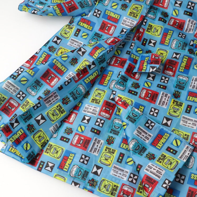Moujonjon Kids Foret JR Shinkansen Raincoat SL (Rainy Day Series)