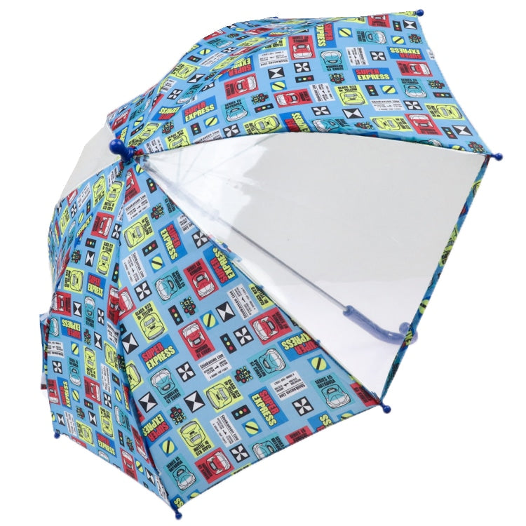 Moujonjon Kids Foret JR Shinkansen Umbrella SL Rainy Day Series Railway Series Direct from Japan