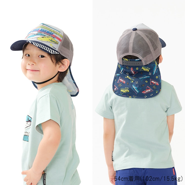 Moujonjon JR Shinkansen Train Cap 52-56cm Cap Series Railway Series