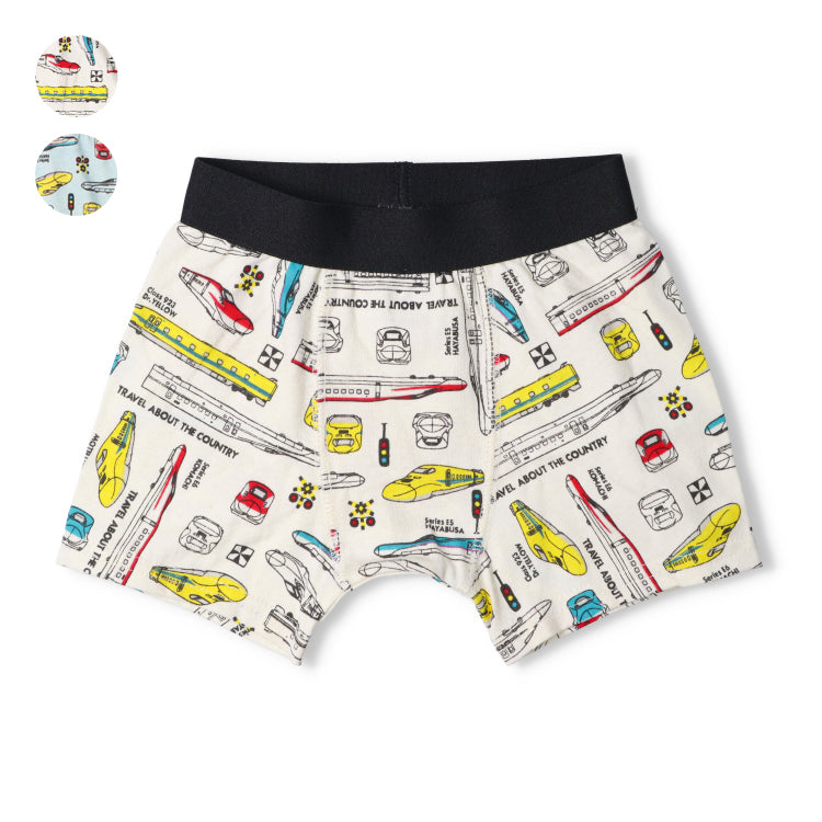 Moujonjon Kids Foret JR Shinkansen Underwear 100-130cm Boys' Underwear Series Railway Series