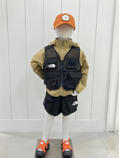 日本童裝 TNF 防水系列 靜電護理 山系探險背心外套 110-150cm 男童款/女童款 夏季 OUTERWEAR