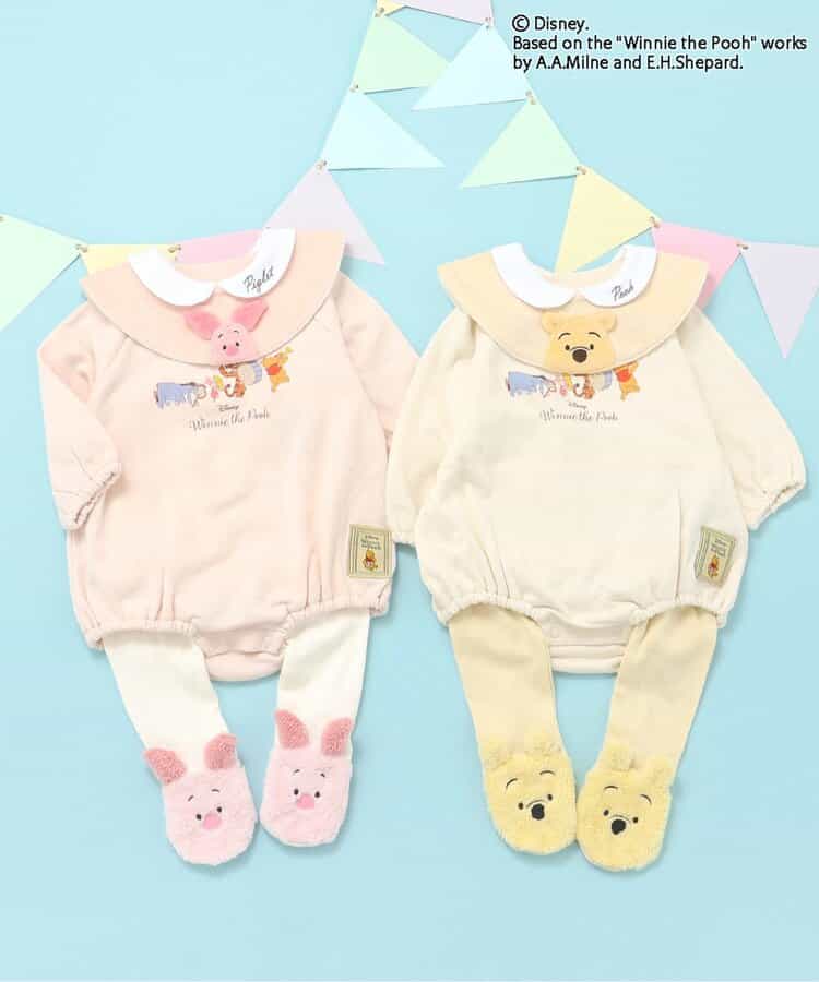 日本直送 apres les cours x Disney 小熊維尼口水巾 日常用品