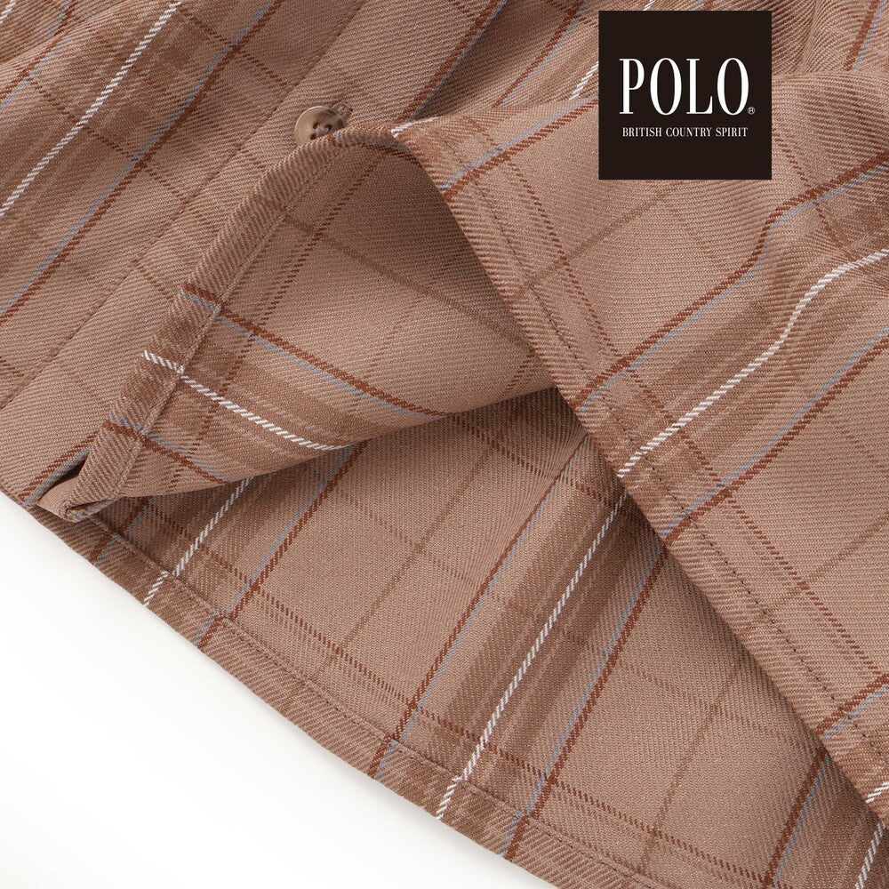 日本童裝 SLAP SLIP x POLO BCS 格紋拼接連身裙 80-130cm 女童款 秋季 DRESSES 面試/宴會/表演