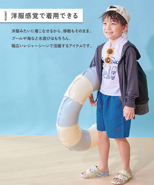 日本童裝 dev!rock 防UV 沙灘短褲 100-160cm 男童款 夏季 PANTS 夏日玩水泳衣特輯