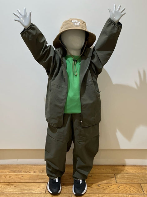 日本童裝 TNF 防UV 驅蟲性能 靜電護理 透氣 親子裝 風褸 100-120cm 男童款/女童款 夏季 OUTERWEAR
