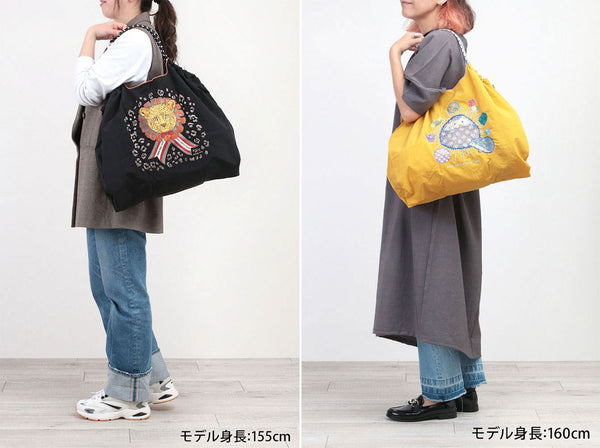 日本直送 Ball&Chain 刺繡環保袋 Size L 耐久性 防水性 包系列