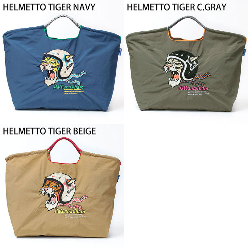 Ball&Chain Embroidered Eco Bag Size L Bag Series Direct from Japan